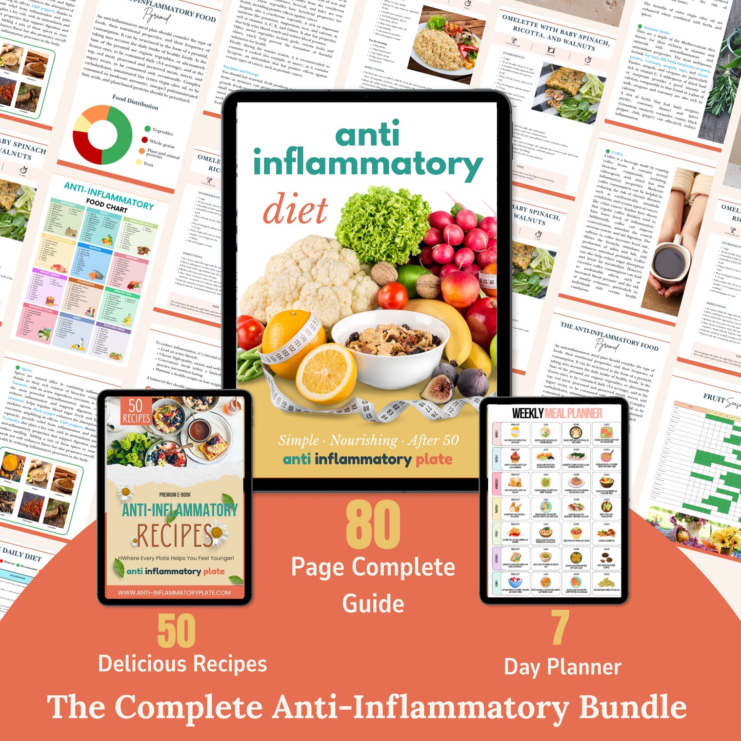 Feel Lighter, Look Younger, and Move Without Pain After 50 Simple anti-inflammatory meals that fight what's really aging you.